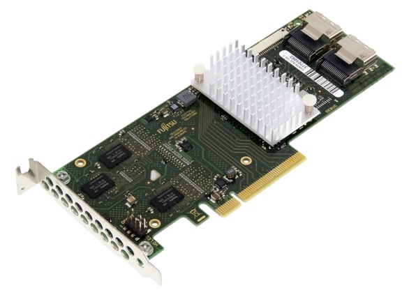 FUJITSU D2616-A22 SAS/SATA 6Gbps 512MB LOW PROFILE PCIe